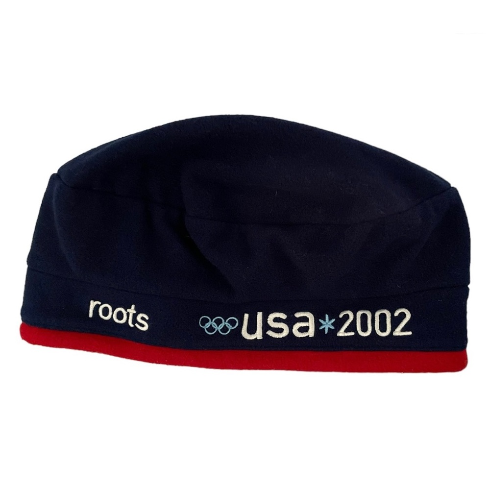 Team USA 2002 Olympics Roots Beret Hat- Collectible & cozy